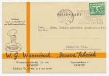 Firma briefkaart Arnhem 1941 - Bakker