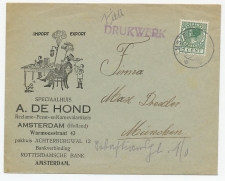 Firma envelop Amsterdam 19?? - Feest / Carnaval / Reclame