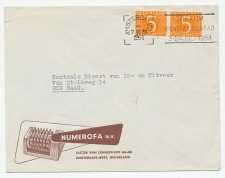 Firma envelop Amsterdam 1954 - Numerofa 