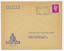 Firma envelop Bussum 1949 - Dictator