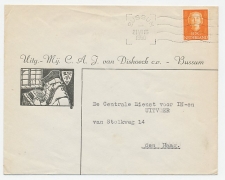 Firma envelop Bussum 1950 - Uitgeverij / Schrijver