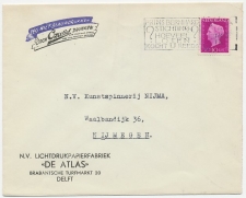 Firma envelop Delft 194? - Papierfabriek