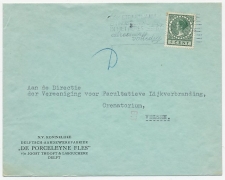 Firma envelop Delft 1940 - Aardewerkfabriek