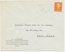 Firma envelop Delft 1950 - Aardewerkfabriek