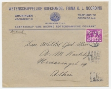 Firma envelop Groningen 1933 - Boekhandel