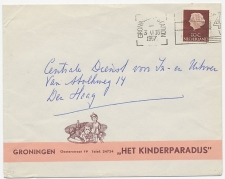 Firma envelop Groningen 1957 - Kinderparadijs