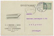 Firma briefkaart Gorinchem 1912 - IJzerwaren / Badkuip