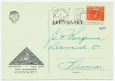 Firma briefkaart Groningen 1954 - Postzegel Centrale