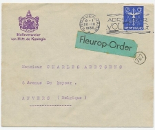 Firma envelop Den Haag 1935 - Bloemenmagazijn / Fleurop order