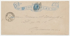 Postblad G. 1 Amsterdam - Rotterdam 1891