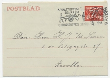 Postblad G. 23 a Amsterdam - Zwolle 1943