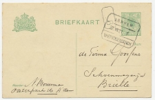 Treinblokstempel : Arnhem -  s Hertogenbosch F 1921