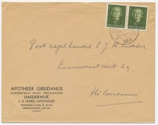 Firma envelop Harderwijk 1954 - Apotheker