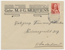 Firma envelop Maastricht 1943 - Timmerfabriek 