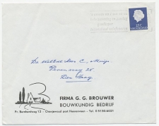 Firma envelop Oranjewoud 1970 - Bouwkundig bedrijf