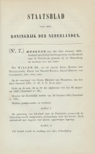 Staatsblad 1868 : Spoorlijn Enschede - Glanerbrug