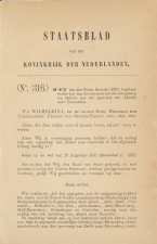Staatsblad 1901 : Spoorlijn Almelo - Coevorden 