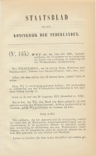 Staatsblad 1902 : Spoorlijn Monster - Poeldijk - Naaldwijk
