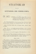 Staatsblad 1903 : Spoorlijn Dinxperlo - Varsseveld