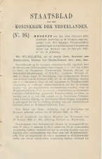 Staatsblad 1928 : Autobusdienst Goes - Wolphaartsdijk enz.