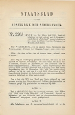 Staatsblad 1903 : Maildienst Nederland - Ned. Indie