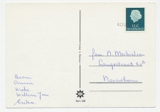 Nieuwjaarshandstempel : Aduard