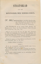 Staatsblad 1870 : Invoering briefkaarten