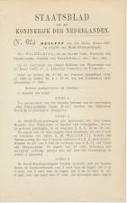 Staatsblad 1927 : Uitgifte Rode Kruiszegels emissie 1927 