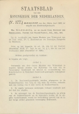 Staatsblad 1929 : Uitgifte Rembrandtzegels emissie 1930