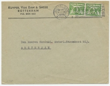Perfin Verhoeven 365 - K.D.S. - Rotterdam 1934