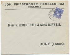 Perfin Verhoeven 331 - J.F. - Hengelo 1927
