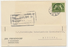 Perfin Verhoeven 331 - J.F. - Hengelo 1945