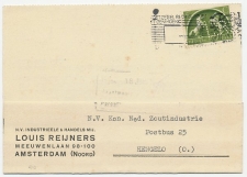Perfin Verhoeven 403 - L.R. - Amsterdam 1945