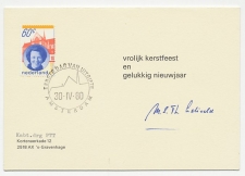 Dir. Generaal PTT - Kerstkaart - FDC / 1e dag stempel 1980