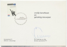 Dir. Generaal PTT - Kerstkaart - FDC / 1e dag stempel 1982