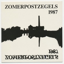 Zomerbedankkaart 1987 / A - Kerstkaart - Persoonlijk ondertekend