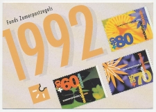 Zomerbedankkaart 1992