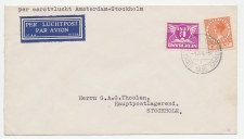 VH A 139 Amsterdam - Stockholm Zweden 1936