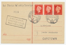 VH A 314 II Amsterdam - Johannesburg Z.A. 1948