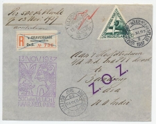 VH B 130 / 131 Amsterdam - Bandoeng Ned. Indie 1937 v.v.