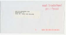 Alima index - Proef / Test envelop