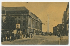 Prentbriefkaart Postkantoor Rotterdam 1952