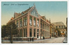 Prentbriefkaart Postkantoor Alkmaar 1918