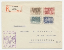 Aangetekend Utrecht 1952 - I.T.E.P. 1852 - 1952