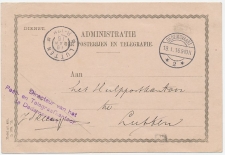 Dienst PTT Dedemsvaart - Lutten 1916