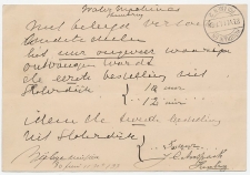 Dienst PTT Houtrijk en Polanen Betreffende bestelling 1911