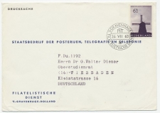 Em. Zomer 1963 - Filatelistische Dienst - Typografisch stempel