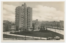 Prentbriefkaart Amsterdam - Willinkplein 1933