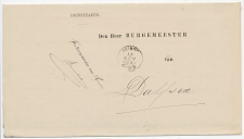 Dienst Drukwerk - Kleinrondstempel Heinoo 1886