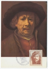 Maximumkaart Em. Zomer 1956 / Rembrandt